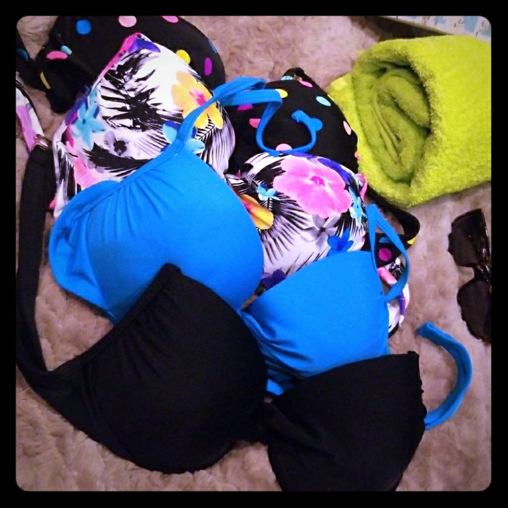 Bikini top bundle/ pushup bikini top